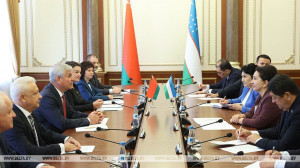 Реализацию совместных программ обсудили парламентарии Беларуси и Узбекистана 