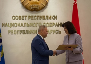 Наталья Кочанова объявила благодарность Виктору Когуту 