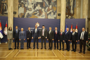 Состоялась встреча наблюдателей от МПА СНГ с Президентом Сербии Александром Вучичем