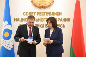 Наталья Кочанова: В Беларуси использовали модельные документы МПА СНГ при обновлении избирательного законодательства
