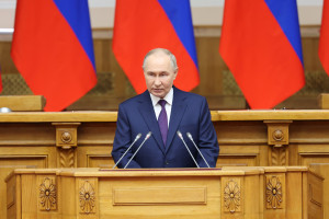 В Таврическом дворце прошла встреча Президента Российской Федерации с членами Совета законодателей