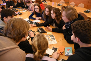 First day of State Duma: Business Game for School Students Held at Tavricheskiy Palace