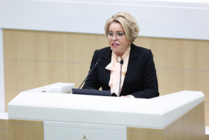 Valentina Matvienko Re-Elected as Speaker of Federation Council of Federal Assembly of Russian Federation