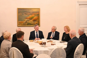 Dmitriy Kobitskiy Held Meeting With Veterans of IPA CIS Council Secretariat 