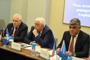 Role of Parties in Development of Democracy in Azerbaijan Discussed at Round Table in Baku