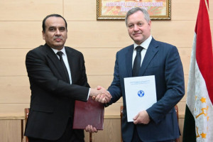 Cooperation Agreement Signed with National Academy of Sciences of Tajikistan