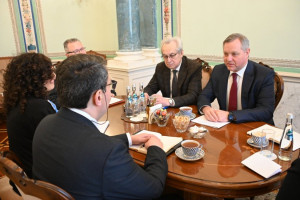 Dmitriy Kobitskiy met with Head of UNHCR Office in Russia Arman Harutyunyan