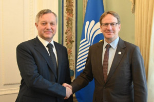 Dmitriy Kobitskiy met with Head of Representation of International Federation of Red Cross and Red Crescent Societies (IFRC) in Russia and Belarus