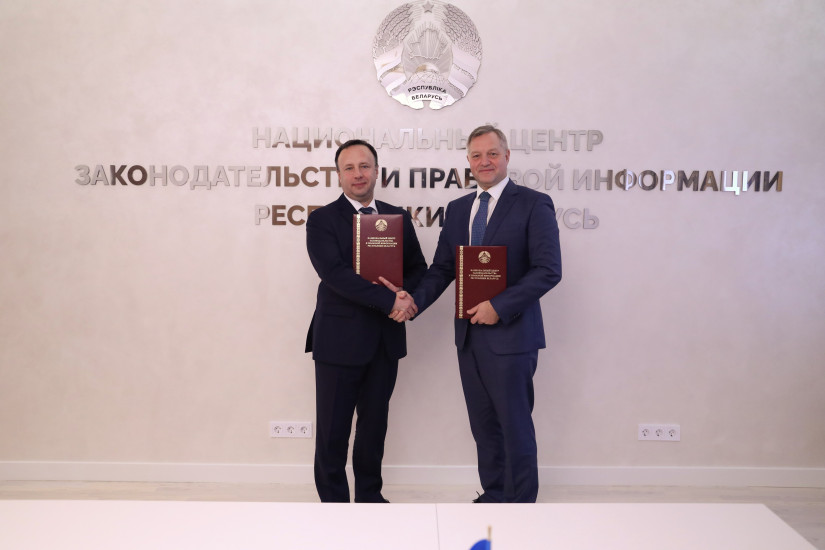 Секретариат Совета МПА СНГ и Национальный центр законодательства и правовой информации Беларуси договорились о сотрудничестве Секретариат Совета МПА СНГ и Национальный центр законодательства и правовой информации Беларуси договорились о сотрудничестве