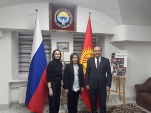 Наблюдатели от МПА СНГ провели встречу с Генеральным консулом Кыргызстана в Санкт-Петербурге