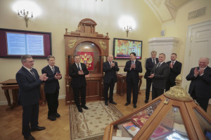 В Президентской библиотеке имени Ельцина открылась выставка об истории и развитии Союзного государства