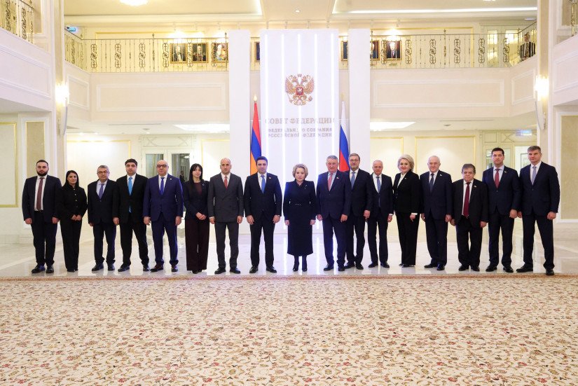 Valentina Matvienko and Alen Simonyan Discussed Development of Inter-Parliamentary Cooperation