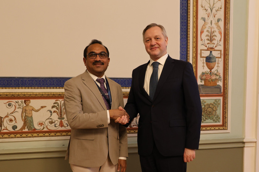 Дмитрий Кобицкий провел встречу с делегацией Республики Шри-Ланка