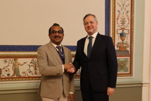 Dmitriy Kobitskiy Held Meeting with Republic of Sri Lanka Delegation