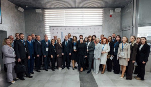Dmitriy Kobitskiy Sent Greetings to Participants of Saratov Legal Forum