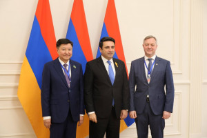 Ален Симонян встретился с наблюдателями от МПА СНГ 