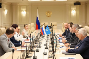 Международные наблюдатели от МПА СНГ провели встречу в Совете Федерации России
