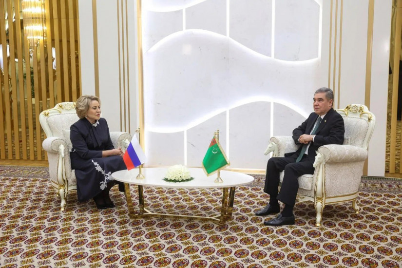 Валентина Матвиенко: Национальный лидер Туркменистана внимательно относится к развитию межпарламентского взаимодействия