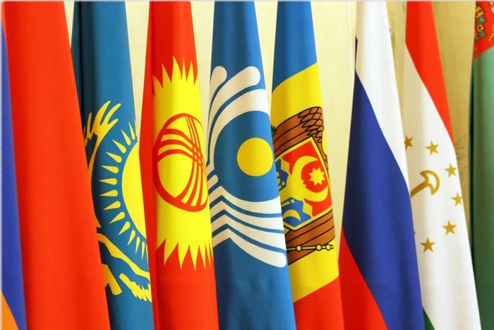 Флаги СНГ появились в городах Республики Молдова