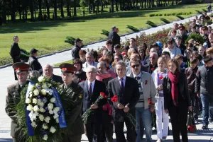 Делегация МПА СНГ приняла участие в торжественно-траурной церемонии