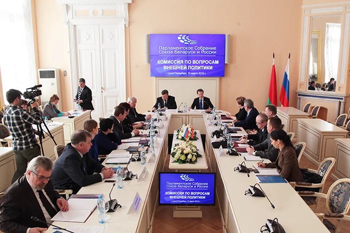 Союзные парламентарии обсудили программу согласованных действий в области внешней политики