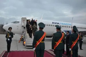 Участники «Эстафеты Памяти» прибывают в Бишкек