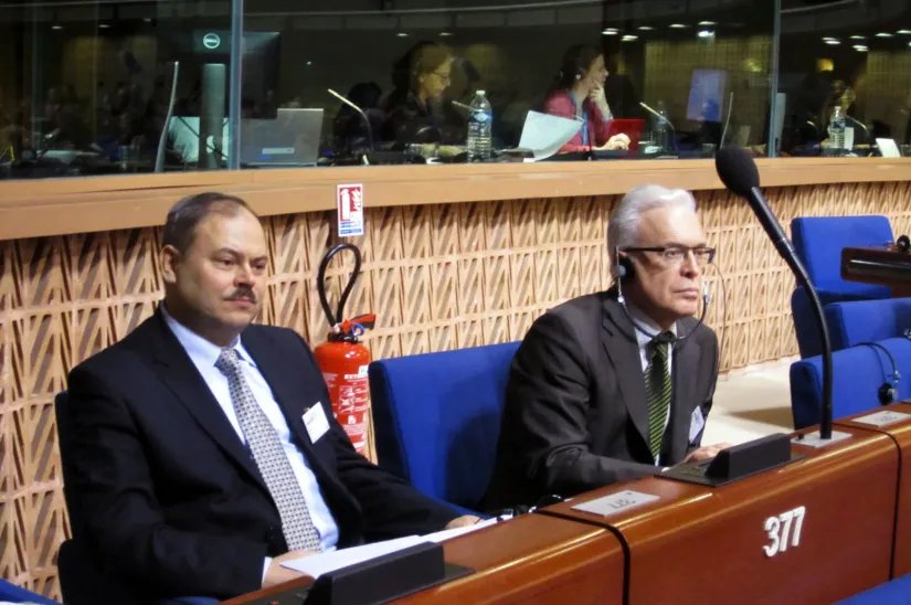 Делегация МПА СНГ принимает участие в сессии Парламентской ассамблеи Совета Европы
