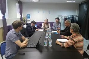 Международные наблюдатели от МПА СНГ встретились с представителями  общественной организации «Наблюдатели Петербурга»