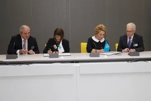 Межпарламентская Ассамблея СНГ и Парламентская ассамблея Черноморского экономического сотрудничества подписали Соглашение о сотрудничестве