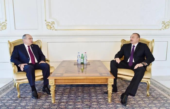 Состоялась встреча Президента Азербайджана и руководителя Миссии наблюдателей от МПА СНГ
