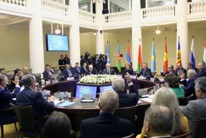 Руководители парламентских делегаций МПА СНГ приняли участие в заседании Совета