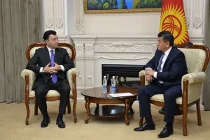 Состоялась встреча Премьер-министра Кыргызской Республики с наблюдателями от МПА СНГ