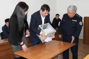 Сотрудники Бишкекского филиала МИМРД МПА СНГ провели наблюдение за выборами мэра города Кант