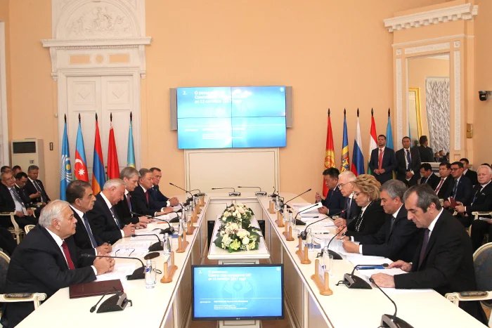 Заседание Совета МПА СНГ прошло в Таврическом дворце