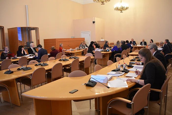 В Таврическом дворце прошло заседание Постоянной комиссии МПА СНГ по социальной политике и правам человека