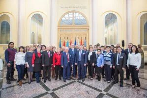 Международный профсоюзный форум молодых связистов стран СНГ открылся в Таврическом дворце