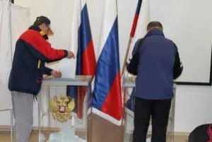 Проходит голосование на выборах Президента Российской Федерации на зарубежных избирательных участках