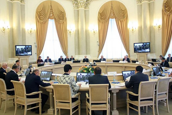 Совместное заседание Совета постпредов и Комиссии по экономическим вопросам при Экономическом совете СНГ прошло в режиме видеоконференции
