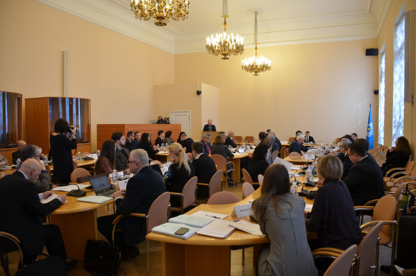 Первое заседание Экспертного совета по экономике при МПА СНГ прошло в Таврическом дворце