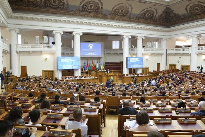 В Таврическом дворце прошло сорок девятое пленарное заседание Межпарламентской Ассамблеи СНГ