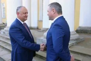 Дмитрий Кобицкий провел встречу с Президентом Республики Молдова Игорем Додоном