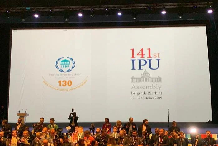 Делегация МПА СНГ принимает участие в 141-й Ассамблее МПС