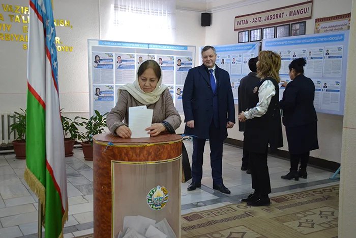 Группа наблюдателей от МПА СНГ проводит мониторинг выборов в Законодательную палату Олий Мажлиса Республики Узбекистан