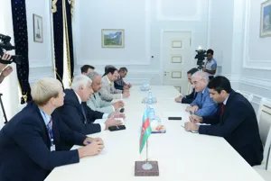 Chairman of the CEC of Azerbaijan Mazahir Panahov met with the IPA CIS observers