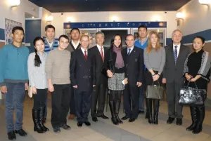 Youth from Kirgizstan witnessed training of managers in SPB