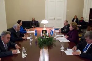 IPA CIS leadership met with the Speaker of the Azerbaijan Republic
