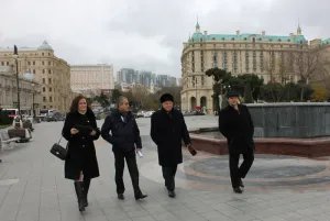 Participants of the international seminar come together in Azerbaijan capital