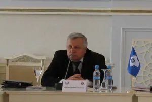 Vladimir Garkun spoke at the international seminar in Baku