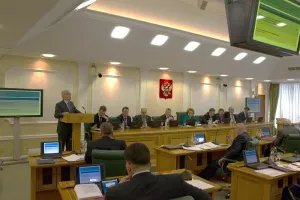 Alexey Sergeev reports on common activities at the Federation Council