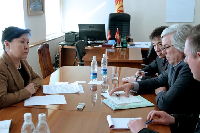 Vice-Speaker of Jogorku Kenesh met with the PACE Reporter on Kirgizstan